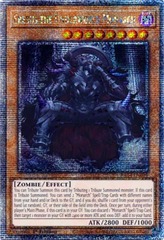 Erebus the Underworld Monarch - RA04-EN019 - Quarter Century Secret Rare - 1st Edition